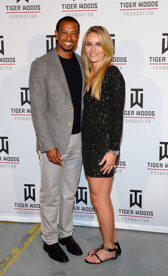 She has dated golf star Tiger Woods