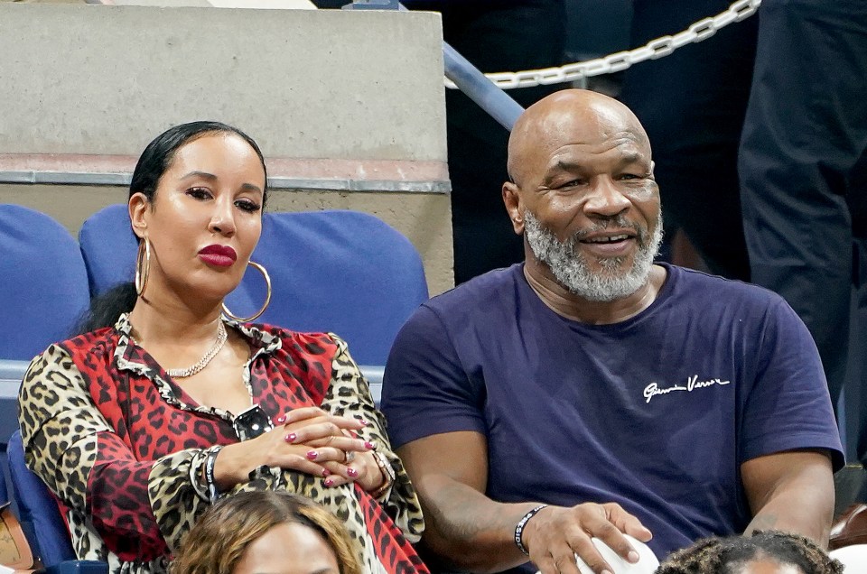 Lakiha Spicer and Mike Tyson pictured together