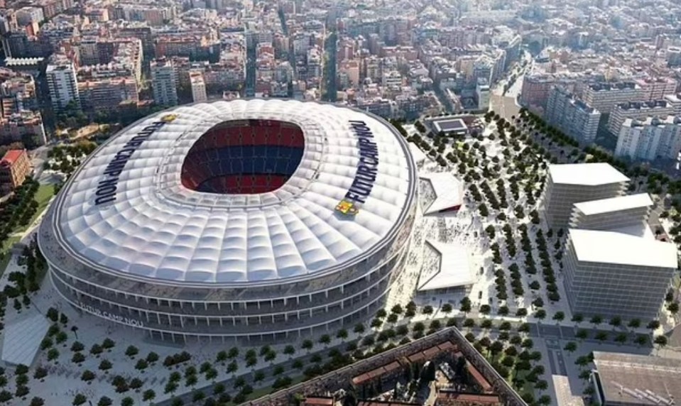 Incredible images show what the stadium will look like after its £1.25bn renovation