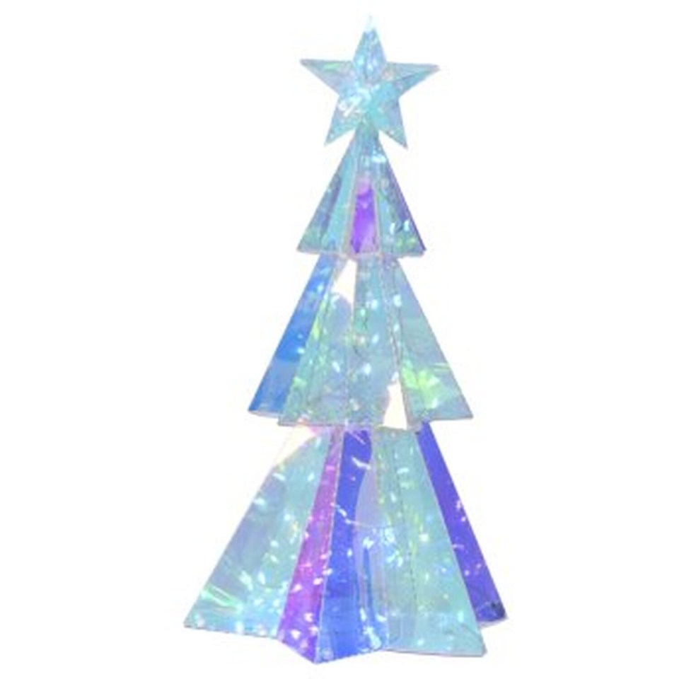 a christmas tree with a star on top of it on a white background .