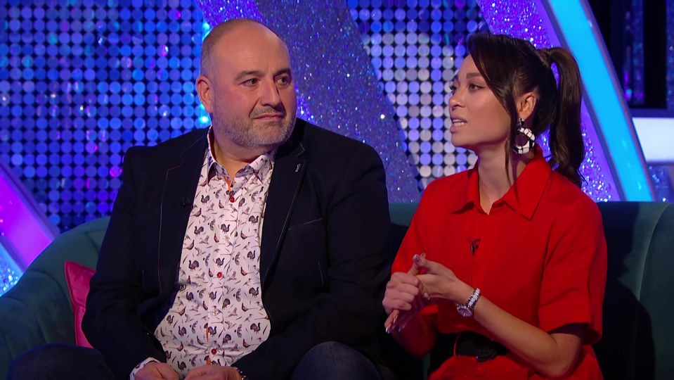 Katya Jones has confirmed Wynne Evans' 'grope' during Saturday's show was simply a joke