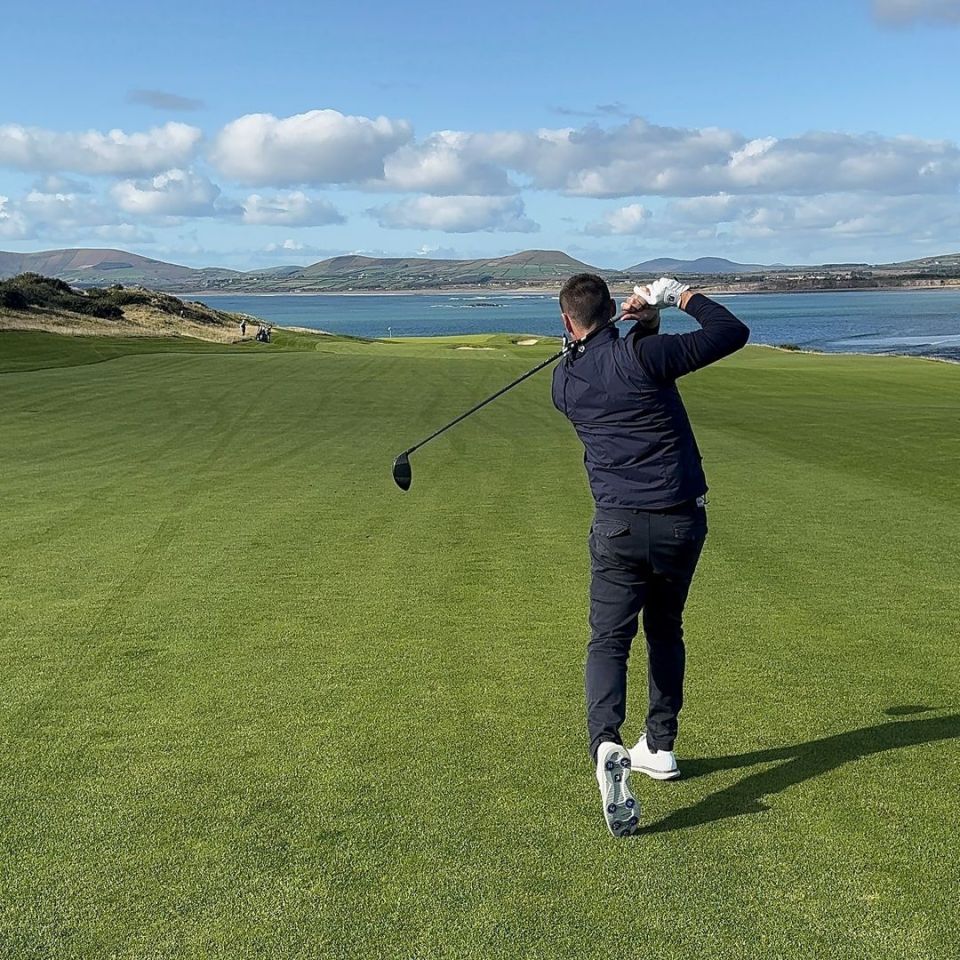 John Terry got into some trouble as he enjoyed a spot of golf in Ireland last weekend