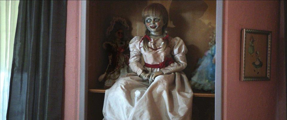 The creepy doll used for Annabelle in the 2014 film was just as creepy