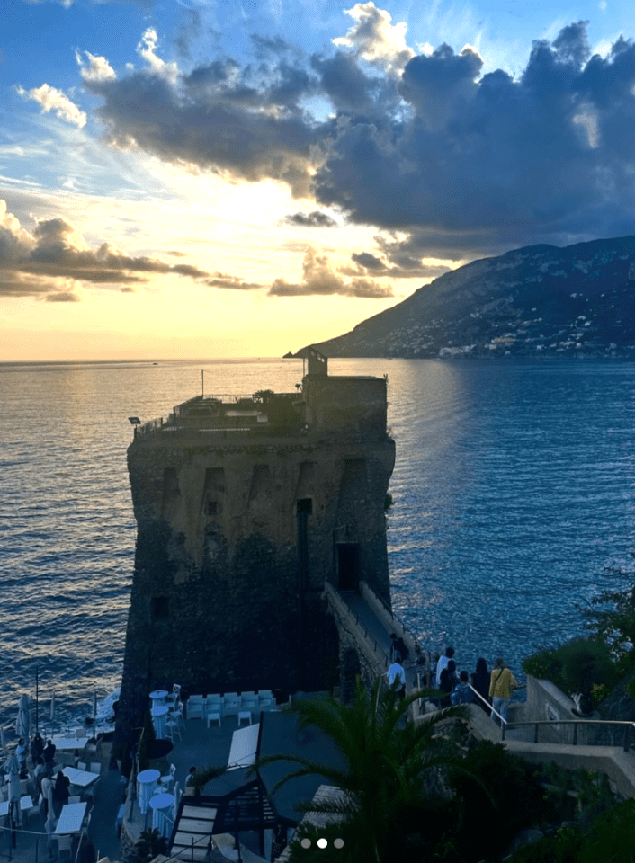 McTominay and Cam have enjoyed doing some sightseeing while in Italy