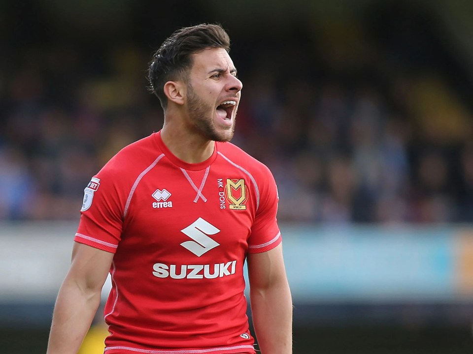 Baldock began his career at MK Dons