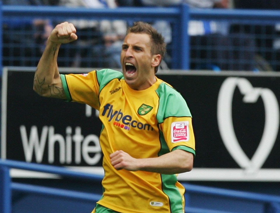 He has cult hero status at Norwich