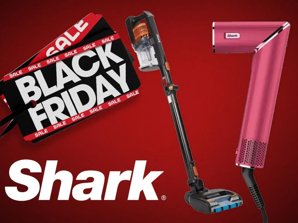 Shark's product range is always popular with Black Friday shoppers