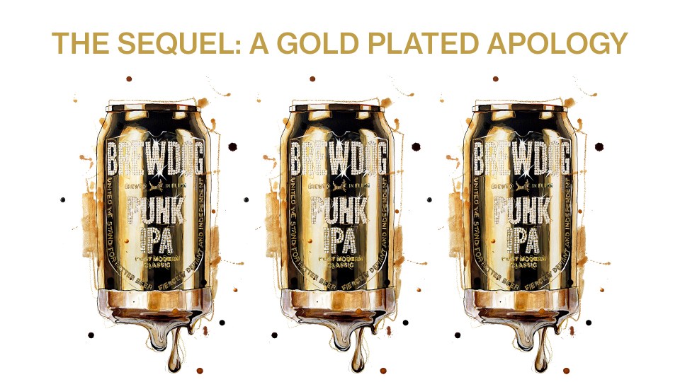 James claimed that customers could find solid gold cans in beer cases