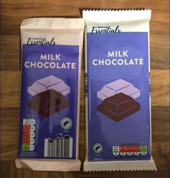 Gary Pauline took to social media to show off the chocolate change, leaving many open-mouthed