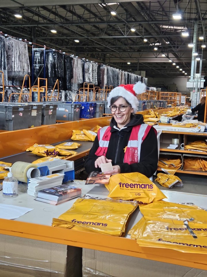 After working in care through the pandemic, Alison Heatley joined Freemans as a festive temp