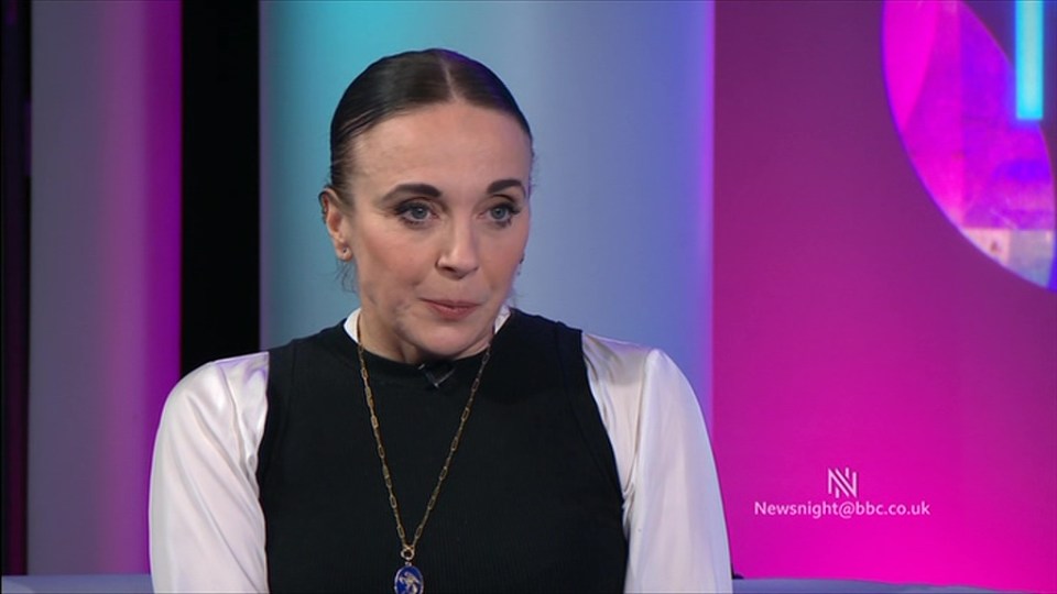 Amanda Abbington has hit out at Giovanni Pernice after his return to British television