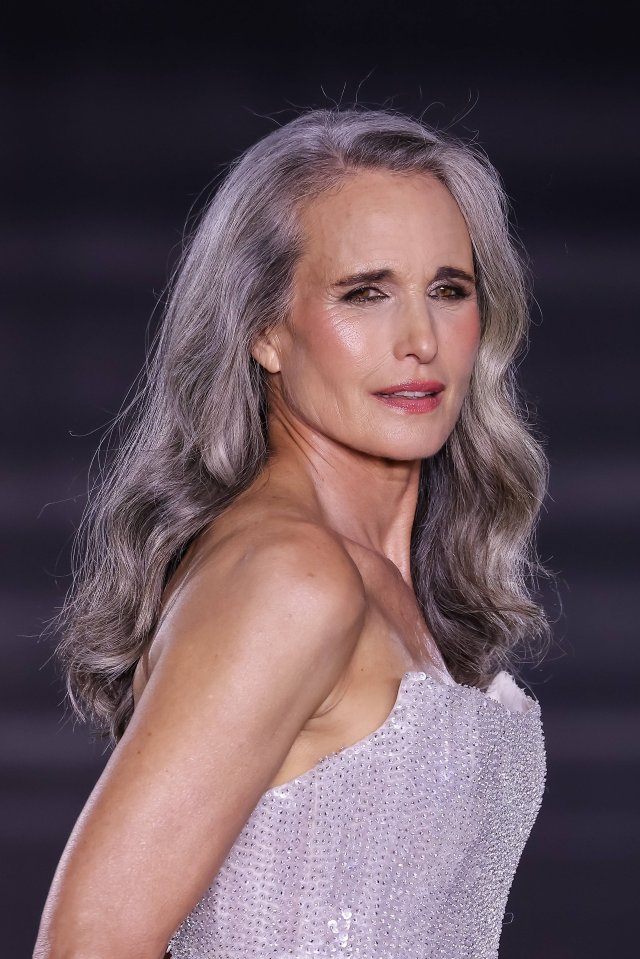 After decades of loving her rich brunette locks, Karin  hoped to follow in the footsteps of superstars like Andie MacDowell and Sarah Jessica Parker