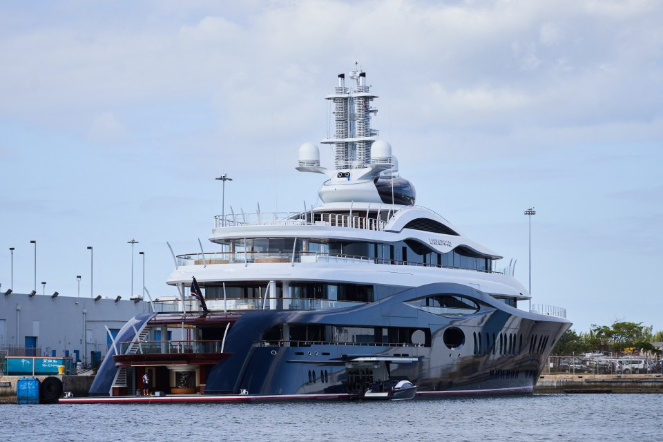 Billionaire Mark Zuckerberg’s 250million megayacht dubbed ‘Launchpad’