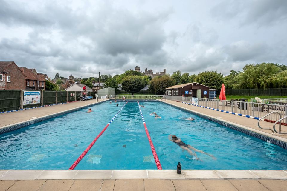 Arundel Lido is also the only lido in West Sussex