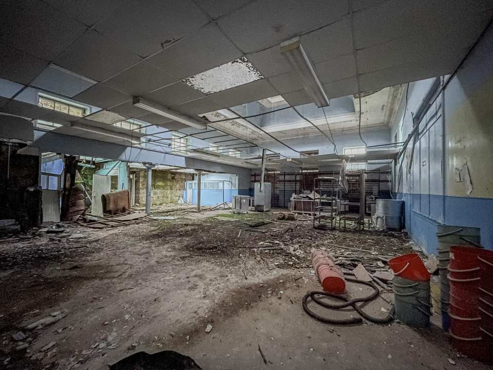 A British urban explorer has searched through the building