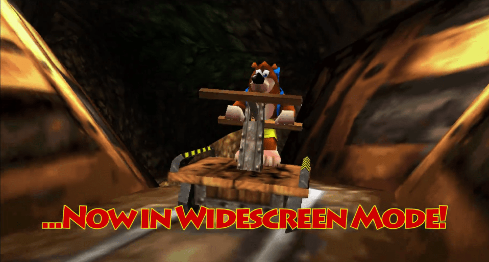 Banjo-Tooie is also available in widescreen for the first time