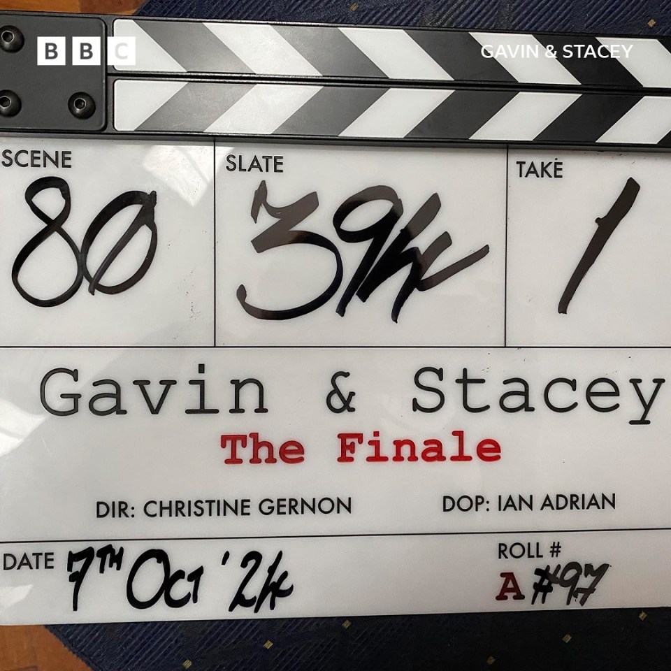 The BBC yesterday broke the news with a photo of the clapperboard and the caption: 'And that’s a wrap, for the last time. See you on Christmas Day!'