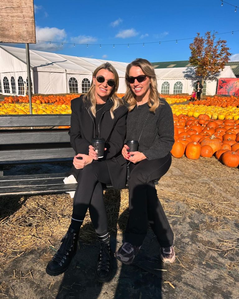 Billi enjoyed pumpkin picking this weekend