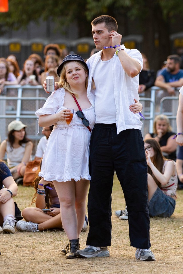 Nicola Coughlanand Jake Dunn where first pictured together watching Mitski at the All Points East festival in August 2024