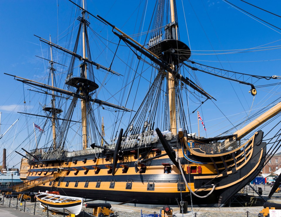 Lord Nelson’s HMS Victory is being restored with oak from France