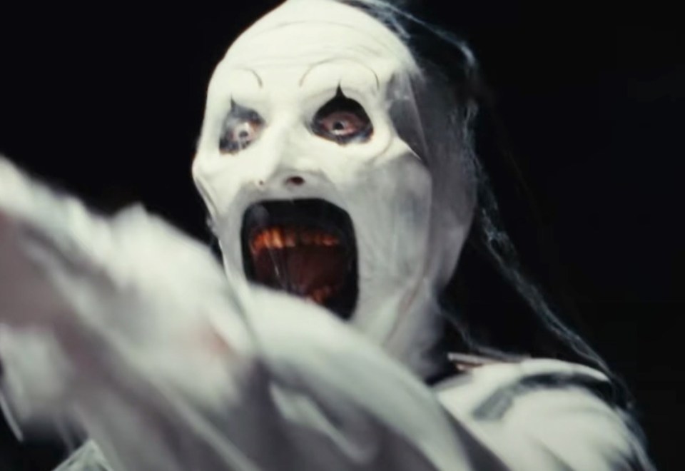 Movie goers were given sick bags when watching Terrifier 2