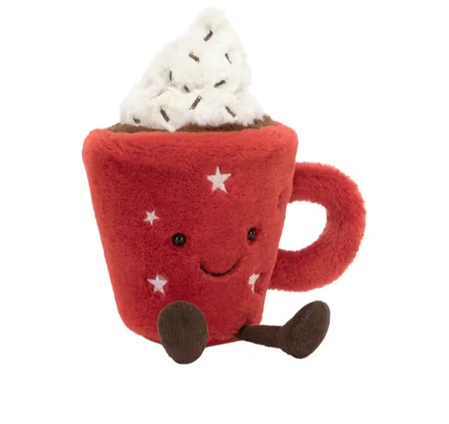 Get a hot chocolate Jellycat for £28, from John Lewis