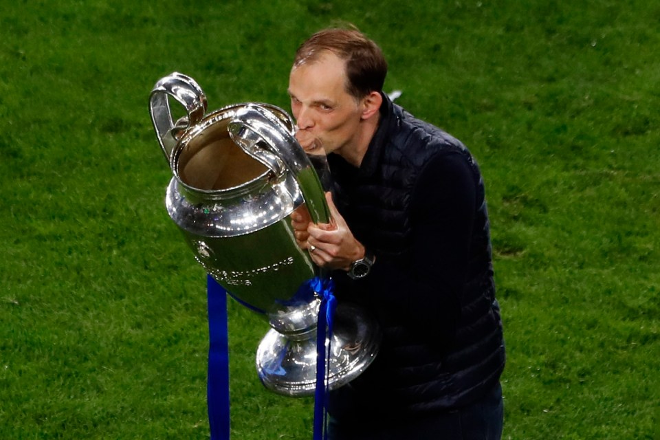 Thomas Tuchel knows what it takes to win trophies - seen above after Chelsea's Champions League win in 2021