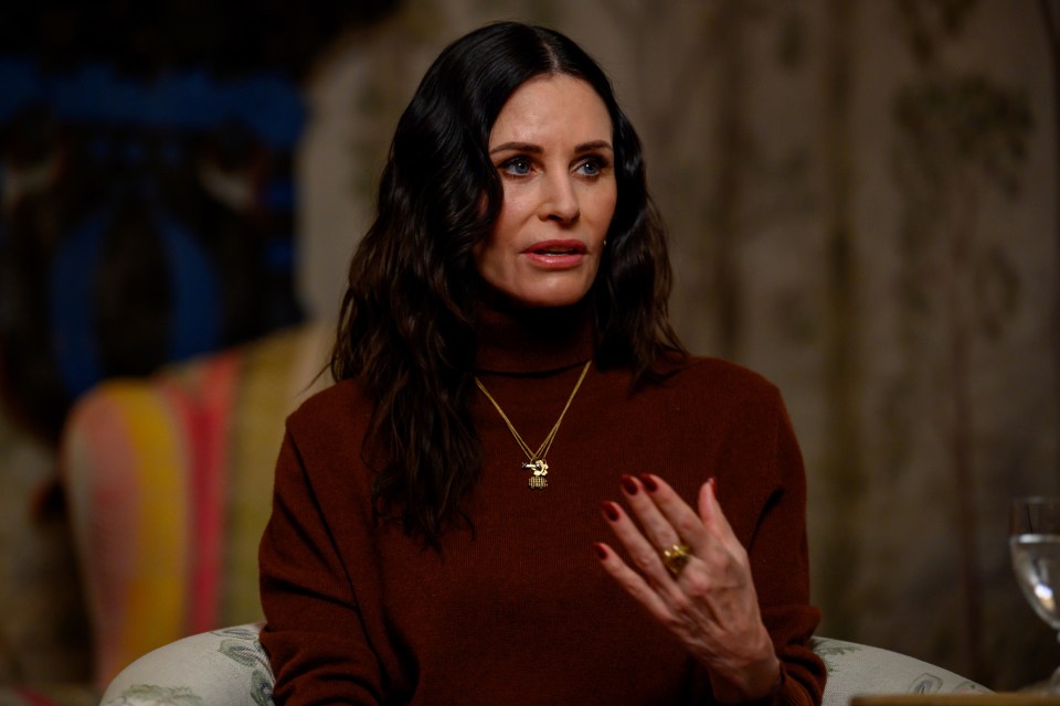 Friends star Courteney Cox is a pal of Claudia Winkleman - but will she be at Ardross Castle?