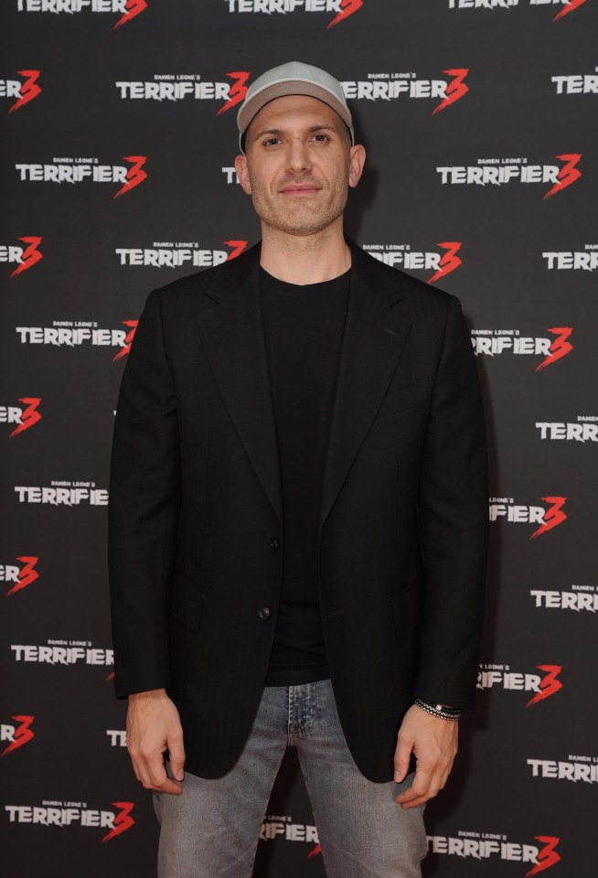 Directory Damien Leone attended the UK gala screening of Terrifier 3 at Vue West End in London last night