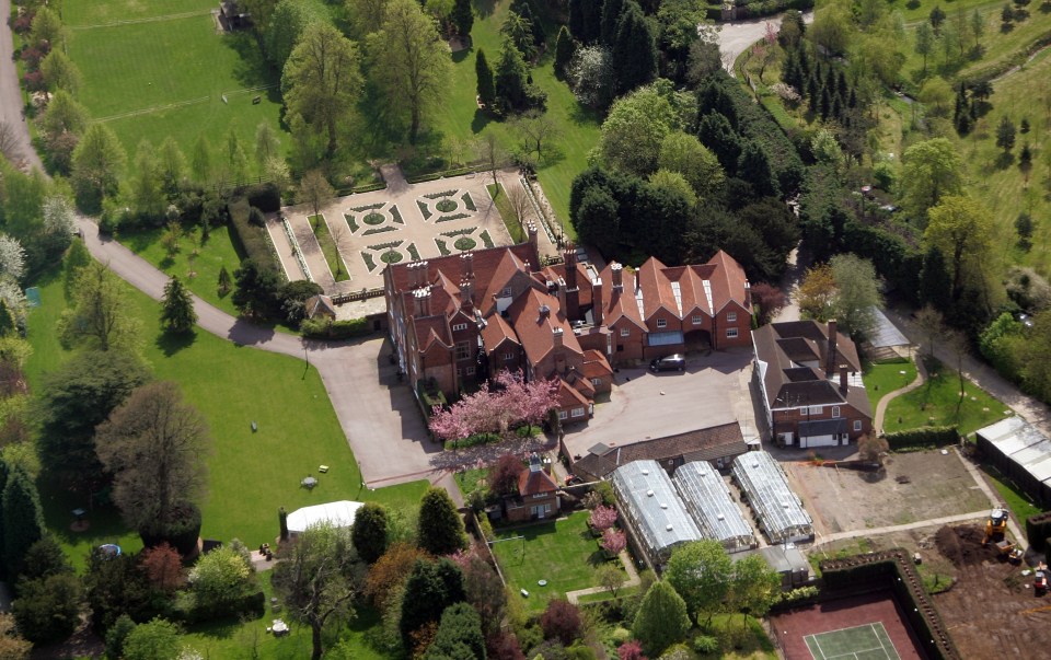 Detectives from Surrey Police are looking at a report of sexual abuse at his mansion in Oxted