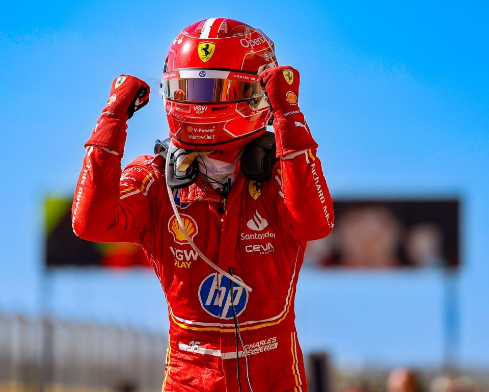 Monegasque star Leclerc hails his victory in Austin, Texas