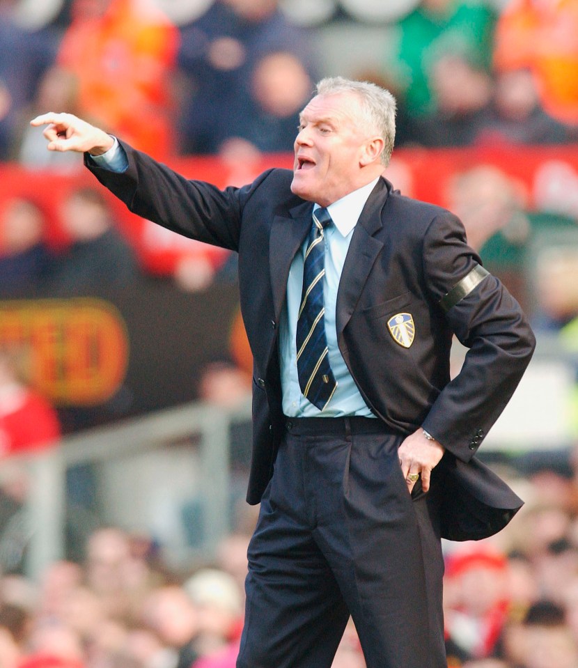 Eddie had two spells as Leeds manager as well