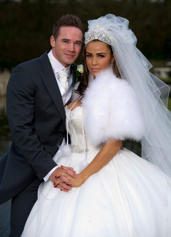 Katie married Kieran Hayler in January 2013 - just two months after meeting