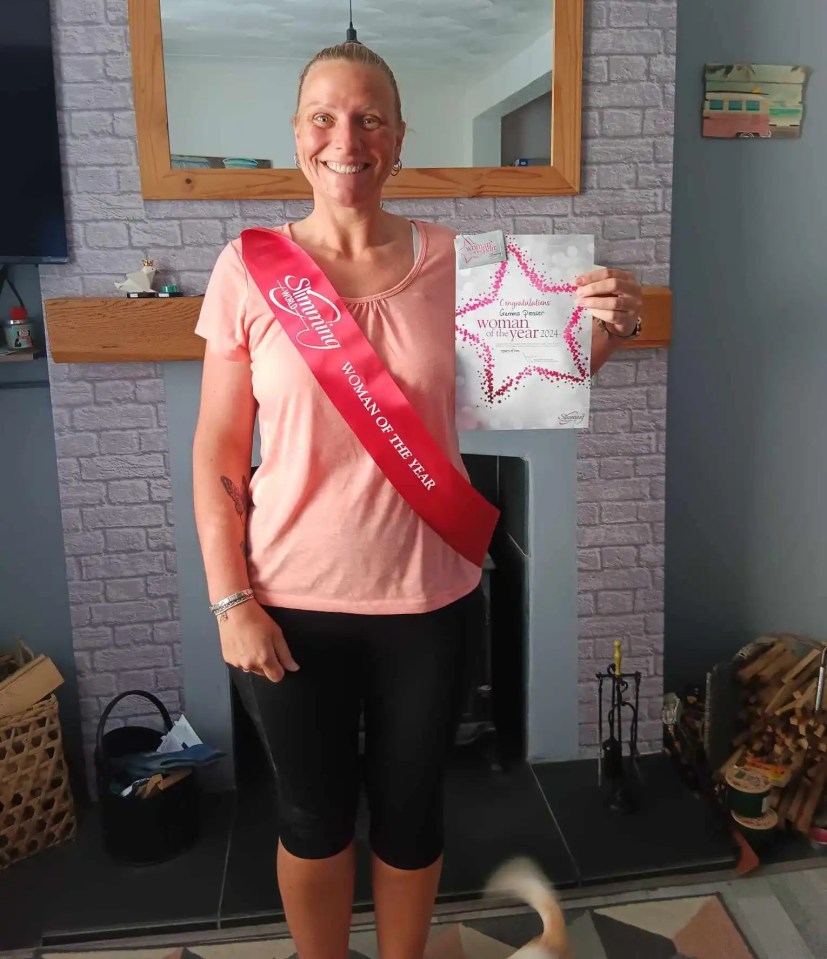 Gemma signed up to Slimming World in August 2023