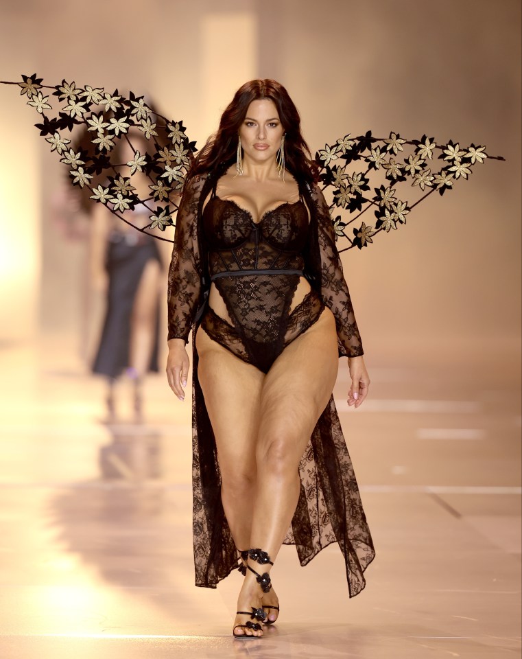 Ashley Graham was one of few plus-size models featured in last night's show