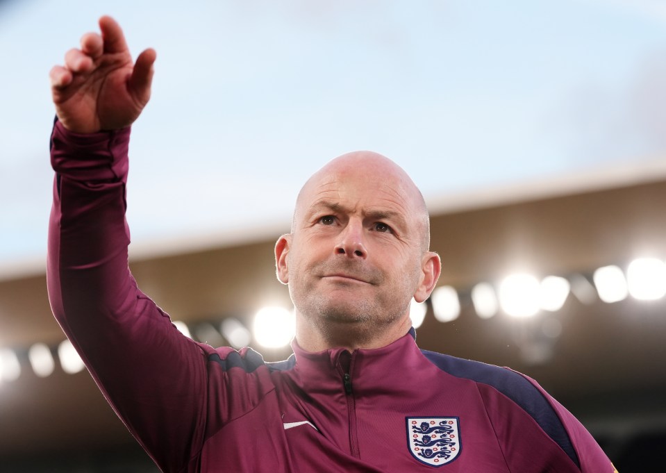 Lee Carsley is in temporary charge of the Three Lions