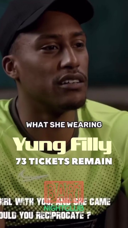 Filly asks pal Chunkz what his hypothetical girlfriend is wearing in the clip