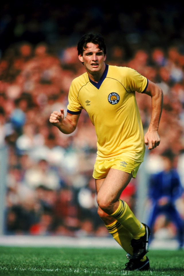 Andy's dad Frank was also a first-team star at Elland Road