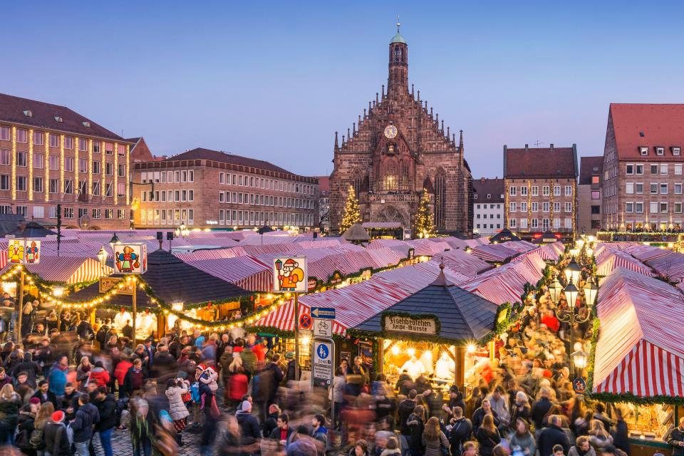 Nuremberg Christkindlesmarkt is one of the largest and oldest Christmas markets in the world