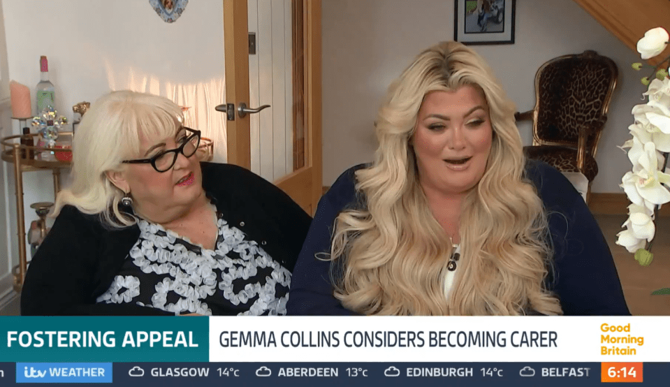 Gemma Collins has revealed she wants to become a foster carer