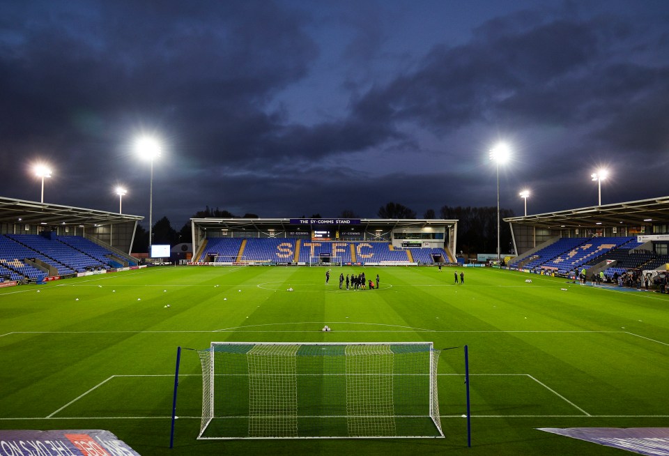 Shrewsbury's Croud Meadow will be their temporary home