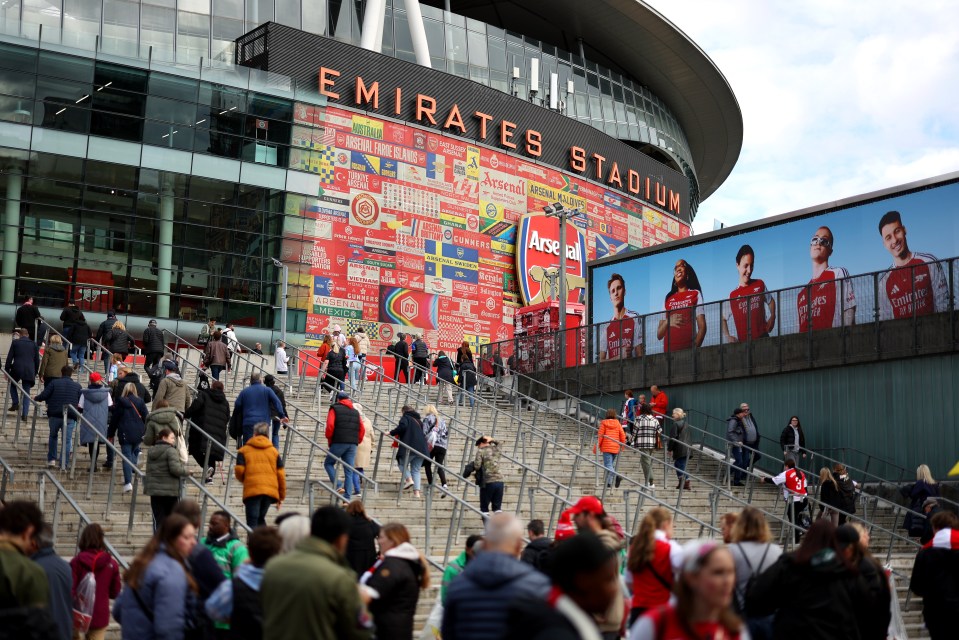 Arsenal fans could be charged up to £13.12 per pint by 2030