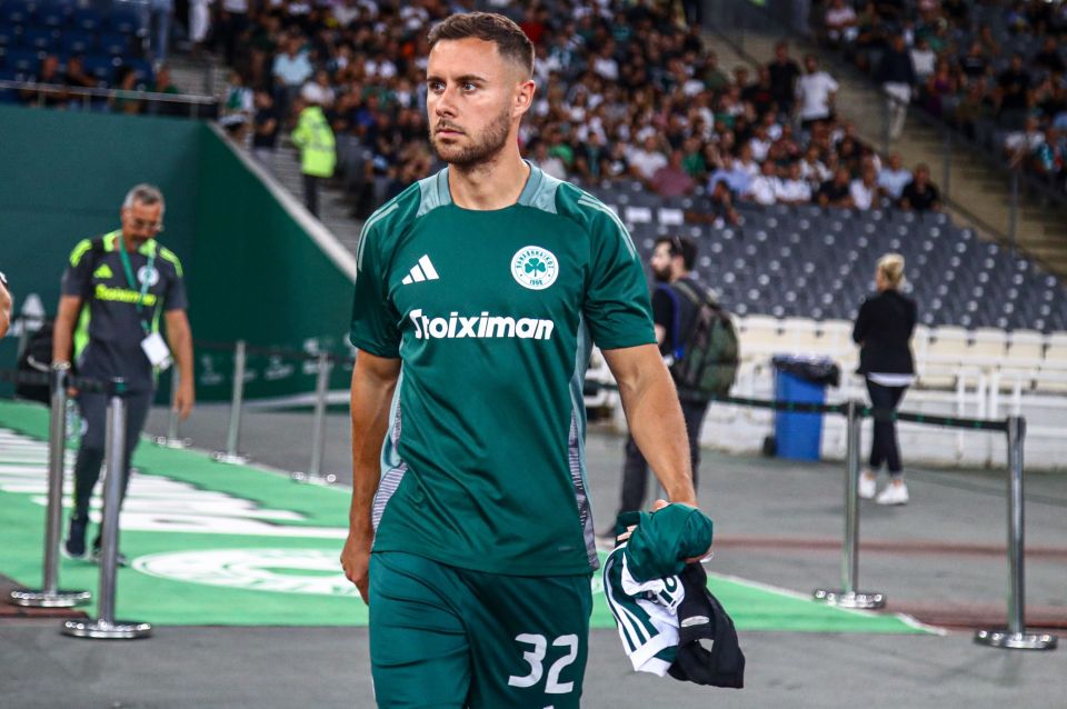 Baldock was playing for Panathinaikos FC this year