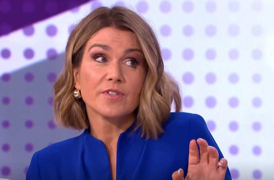 Monday's episode saw Laura lightly teased by co-star Susanna Reid