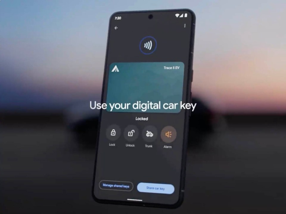 Your Android phone has a Digital Car Key feature