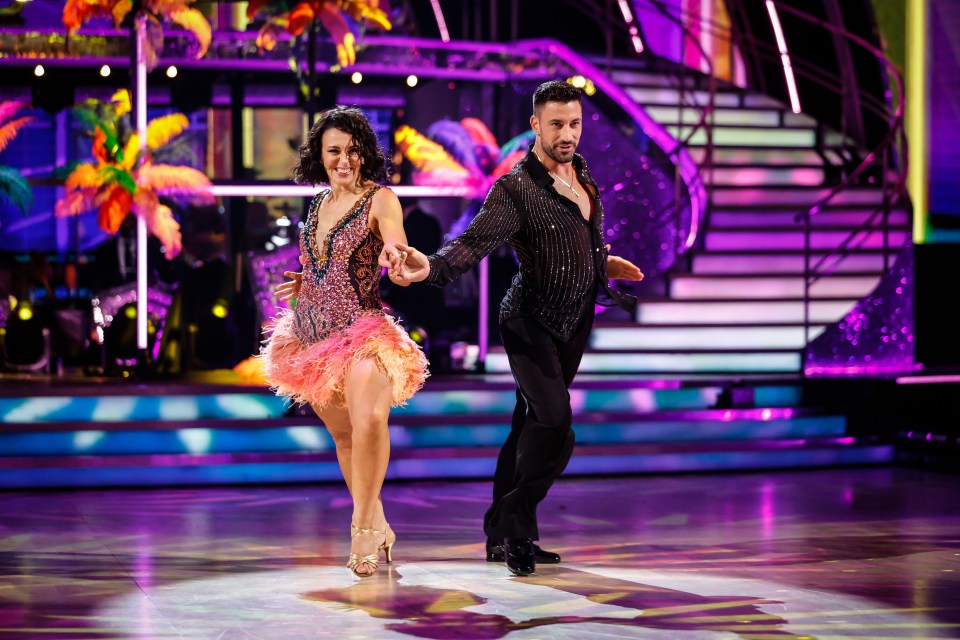 Amanda and Giovanni were paired up on Strictly Come Dancing last year