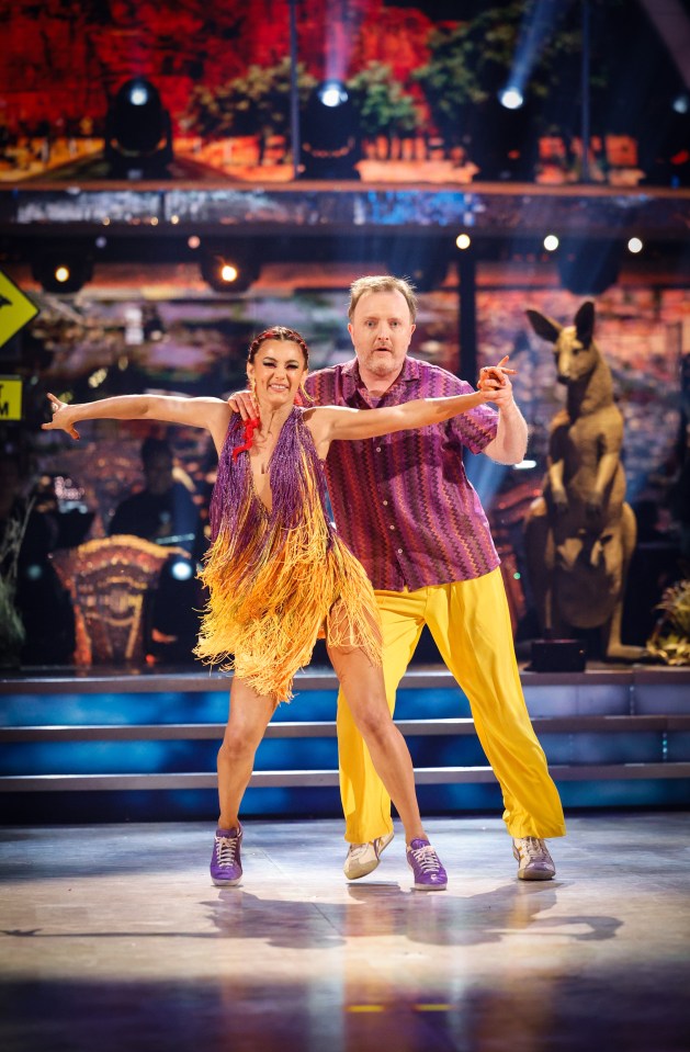 Strictly's Chris McCausland had a few words for Lord Sugar after he made a cruel comment