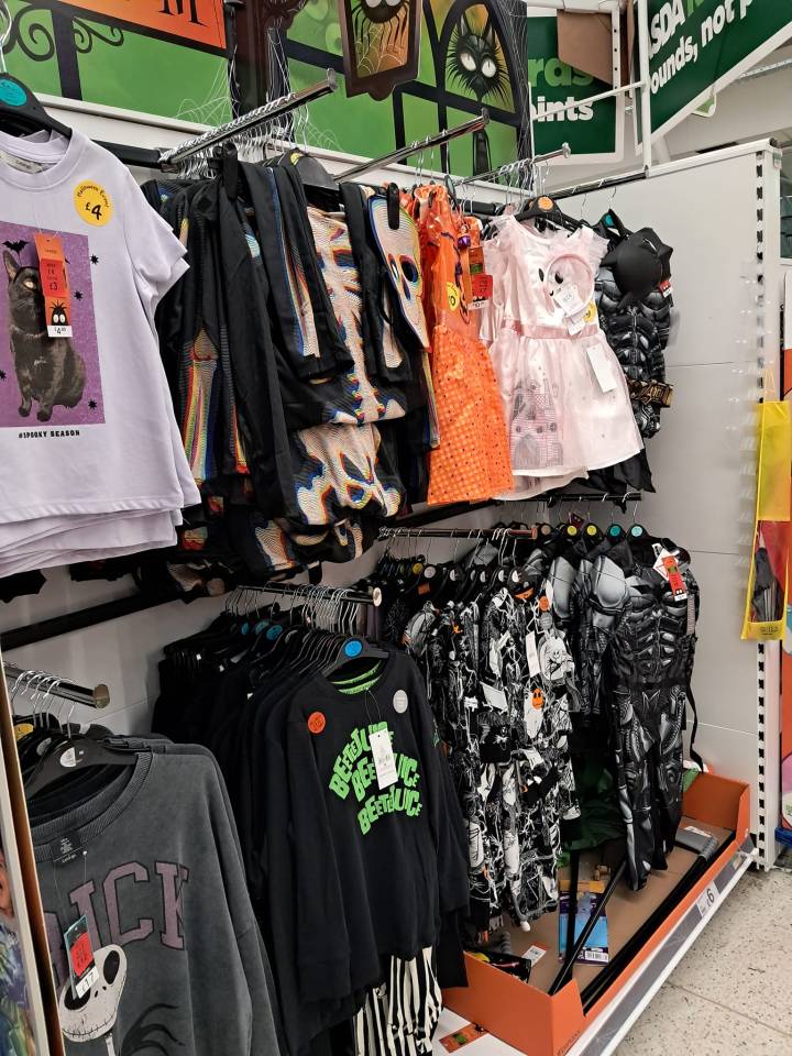 A shopper found some incredible Halloween bargains at Asda