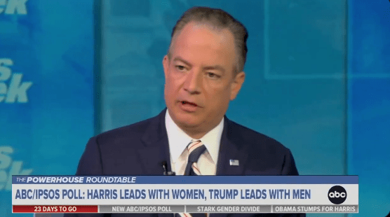 Reince Priebus used McIlroy's US Open meltdown to take a swipe at Kamala Harris