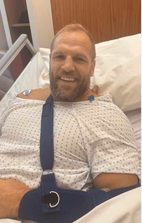 James Haskell needed emergency surgery this week